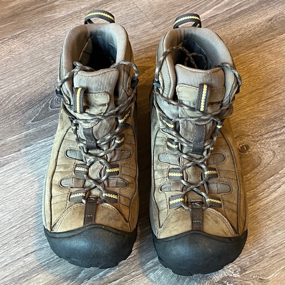 Keen Targhee II Mid Waterproof Hiking Boot Brown Leather Mens 10.5 UK 9.5 EU 44 - Picture 3 of 8